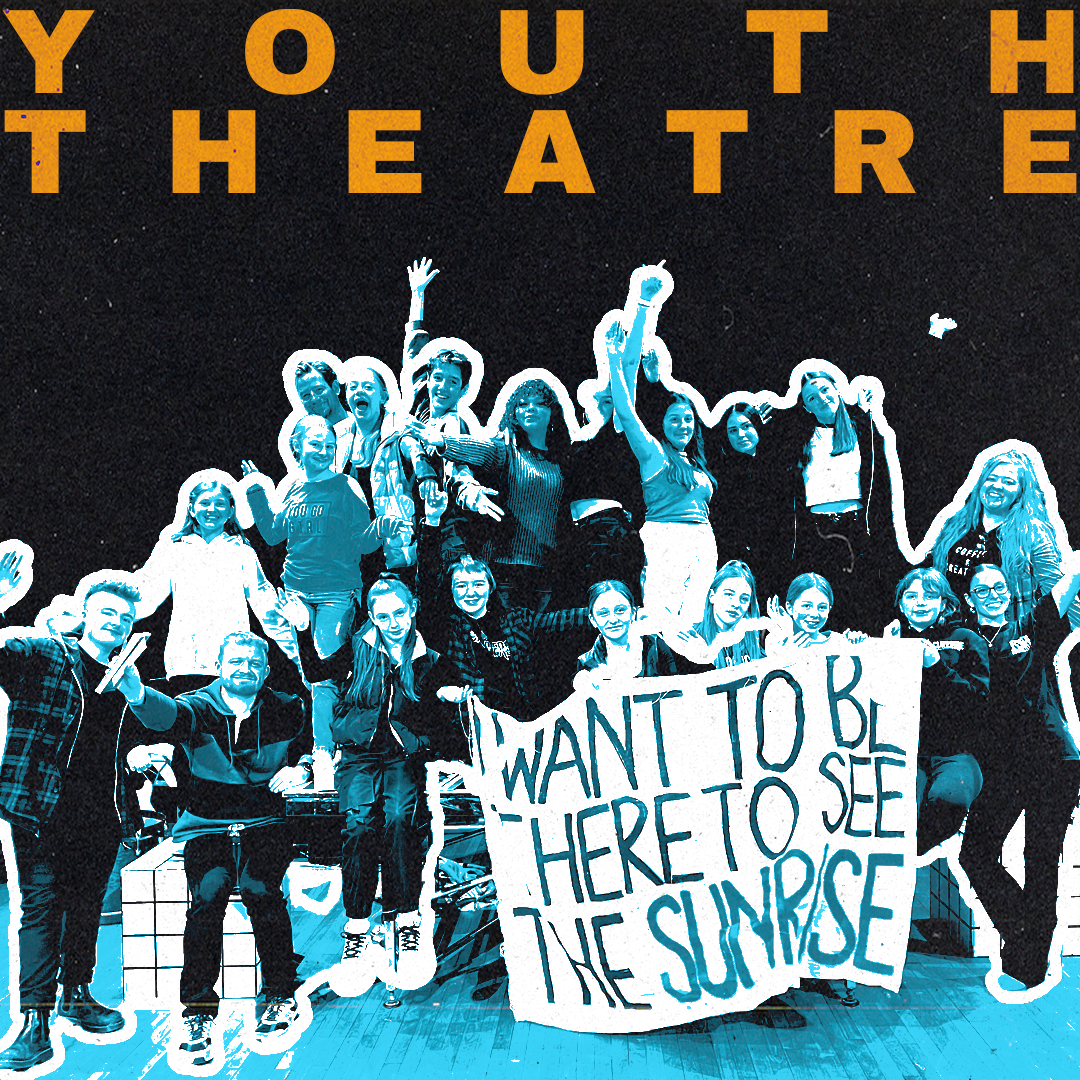 A promotional image for the Strike A Light Youth Theatre