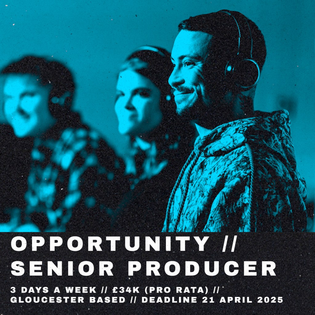JOB OPPORTUNITY // SENIOR&nbsp;PRODUCER