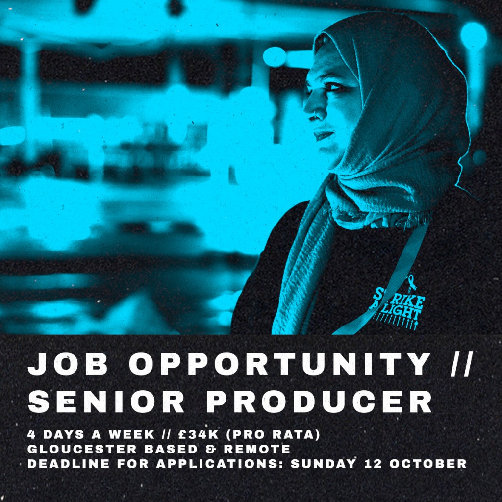 JOB OPPORTUNITY // SENIOR&nbsp;PRODUCER