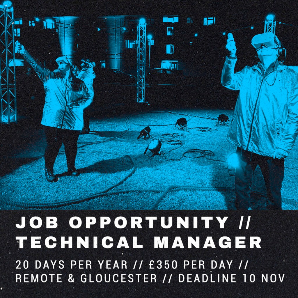 JOB OPPORTUNITY // TECHNICAL&nbsp;MANAGER